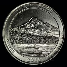 Купить 25 центов квотеры США Парки Национальный лес Маунт-Худ Mount Hood цена